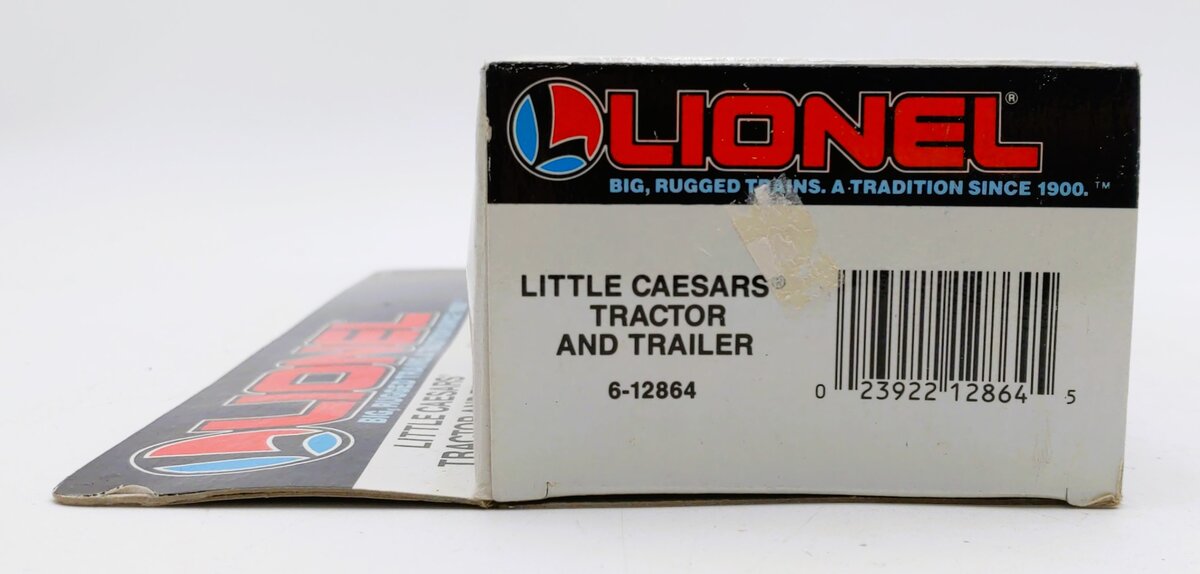 Lionel 6-12864 O / O27 Gauge Little Caesars Tractor & Trailer Diecast & Plastic LN/Box