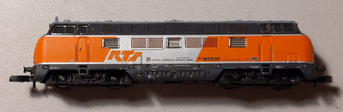 Marklin 88204 Z Rail Transport Service GmbH Class 221 Diesel Locomotive