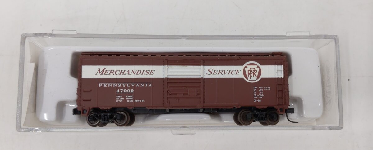 Atlas 34334 N Scale PRR 'Merchandise' 40' Boxcar #47009