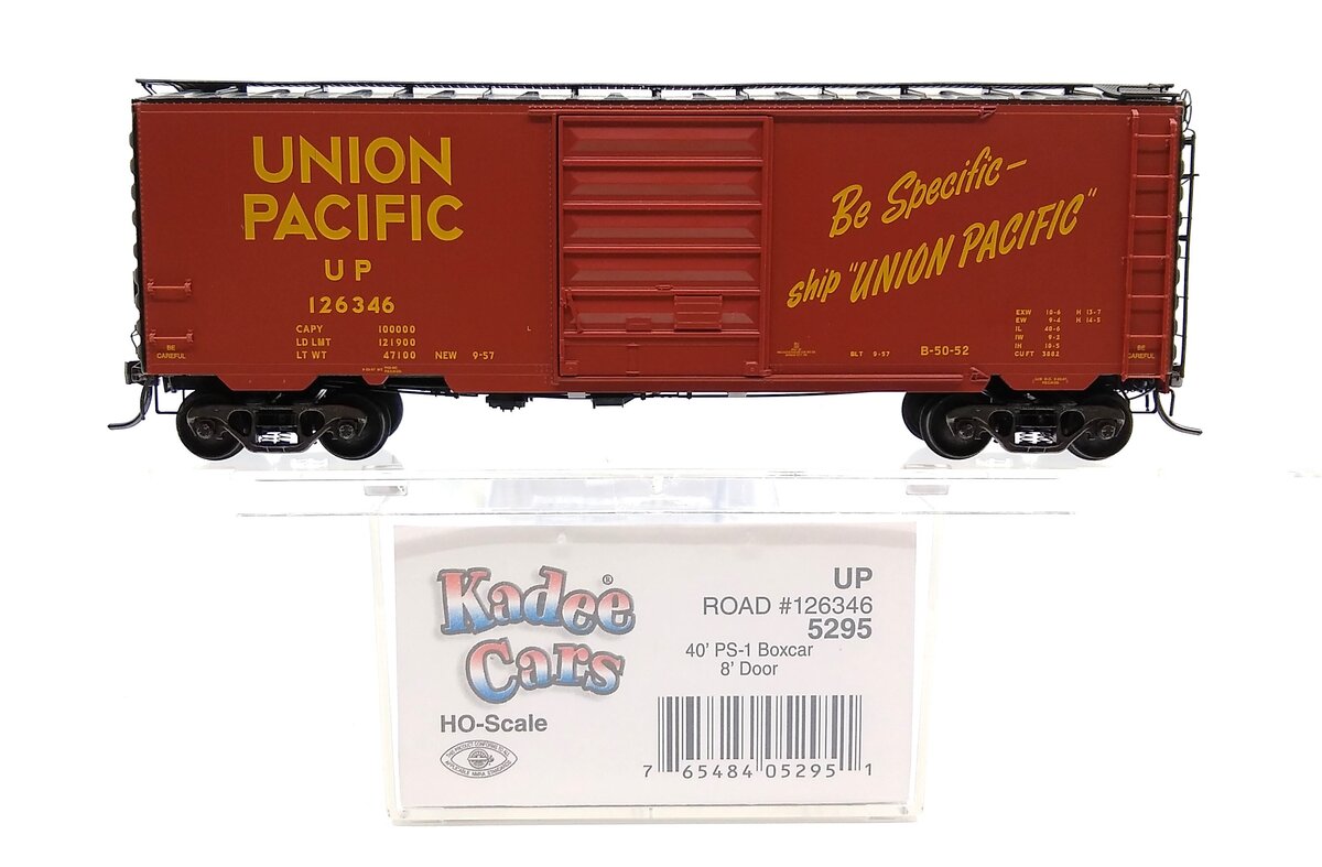 Kadee 5295 HO Union Pacific 40' PS-1 Boxcar #126346