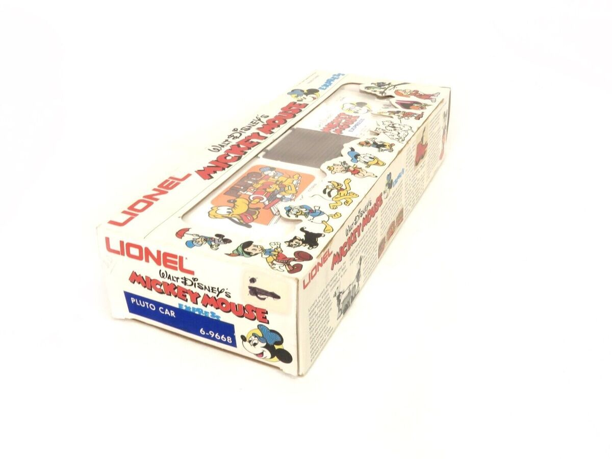 Lionel 6-9668 O Gauge Disney Pluto Hi Cube Boxcar NIB