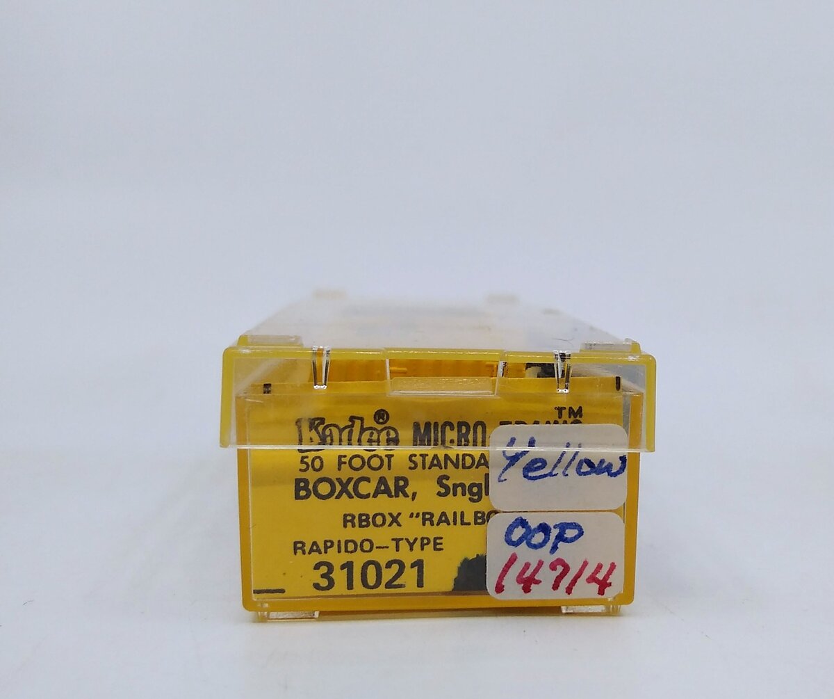 Micro-Trains 03100021 N Railbox 50' Standard Single Door Boxcar #14714 LN/Box