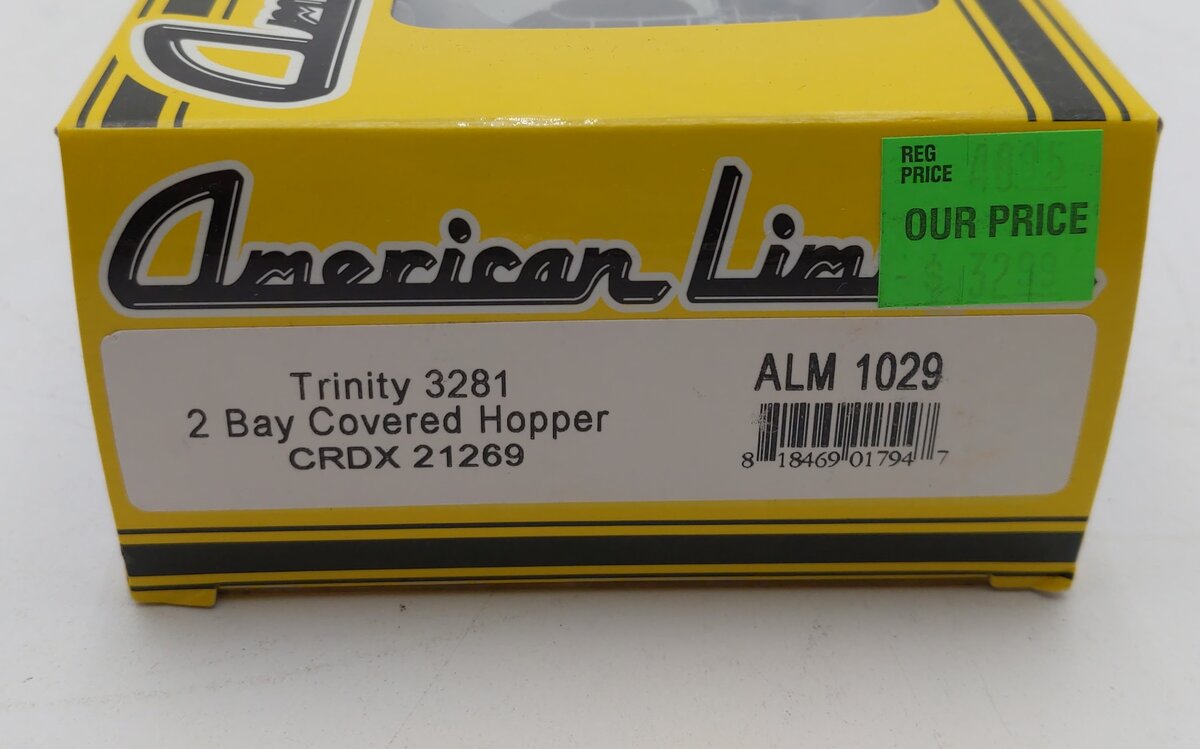 American Limited Models 1029 HO CRDX 3281cf 2-Bay Covered Hopper #21269