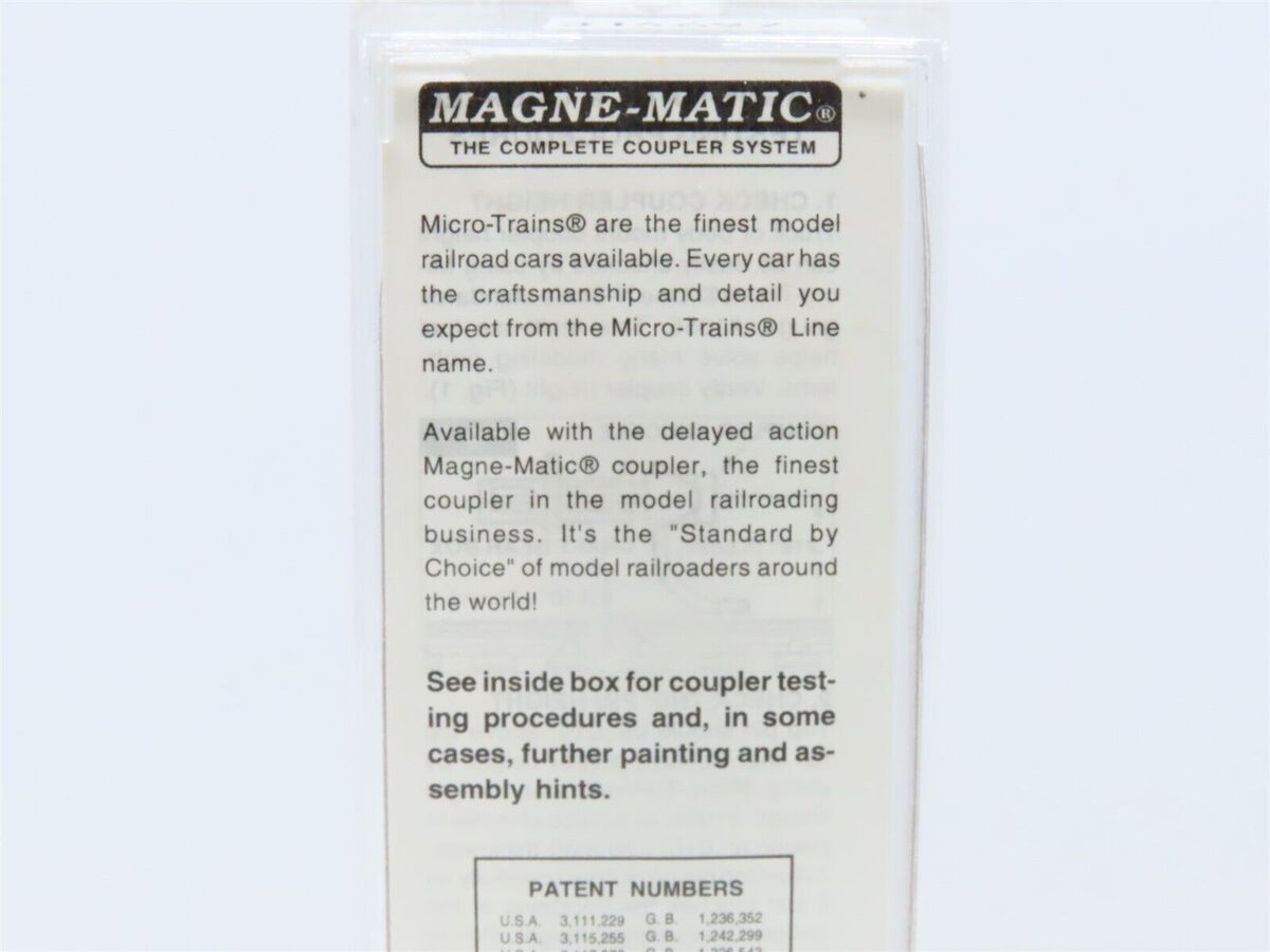 Micro-Trains 08100020 N Scale Sealand 40'' Container #1400353 NIB