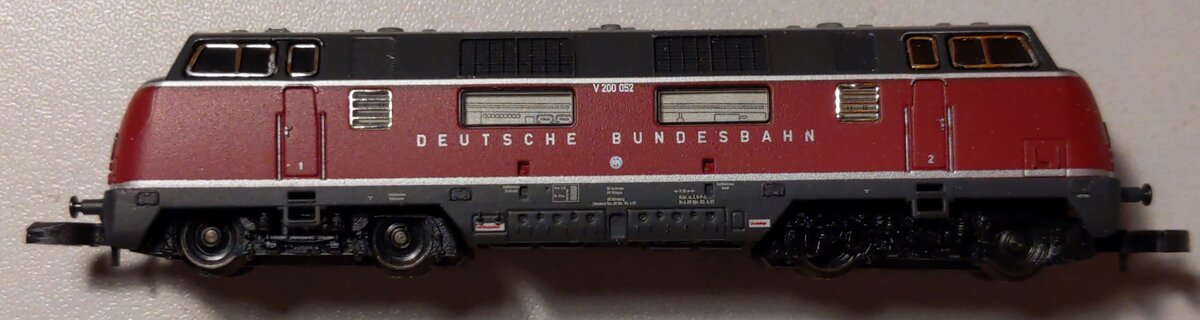 Marklin 88203 Z Deutsche Bahn Class V 200 Diesel Locomotive