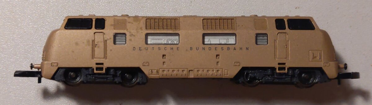 Marklin 88207 Z DB Class V 200.0 Real Bronze Heavy Hydraulic Diesel Locomotive