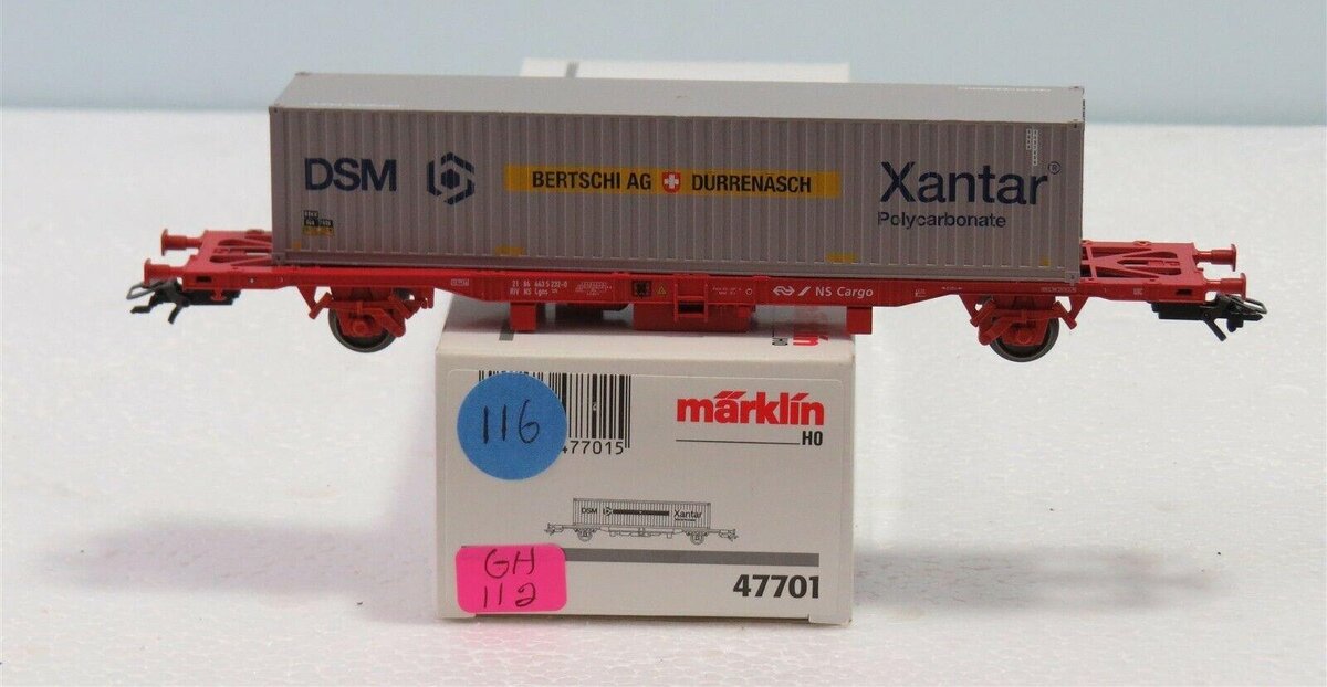Marklin 47701 HO Scale NS Cargo Container Car