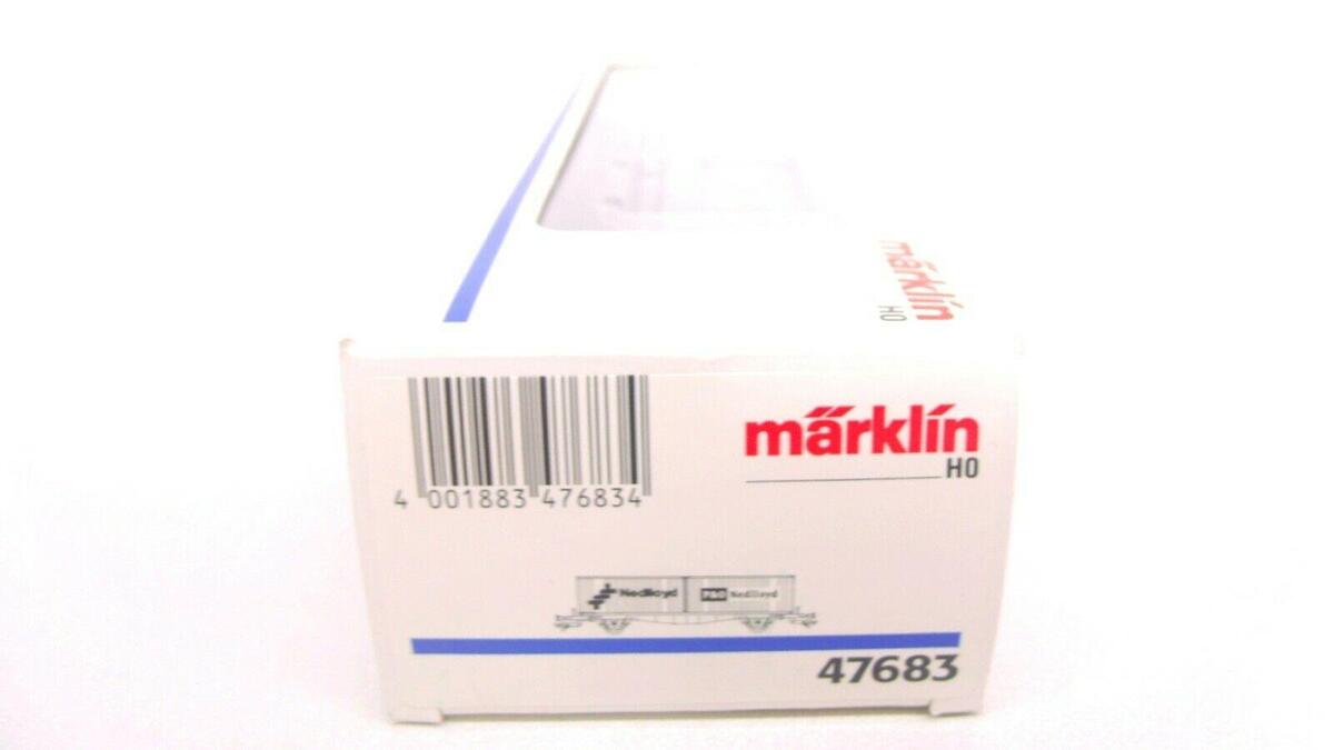 Marklin 47683 HO Nedlloyd Flatcar w/ Containers