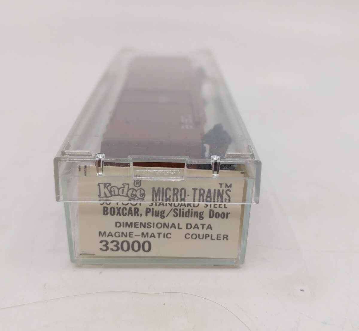 Micro-Trains 03300000 N Dimensional Data 50' Plug & Sliding Door Boxcar
