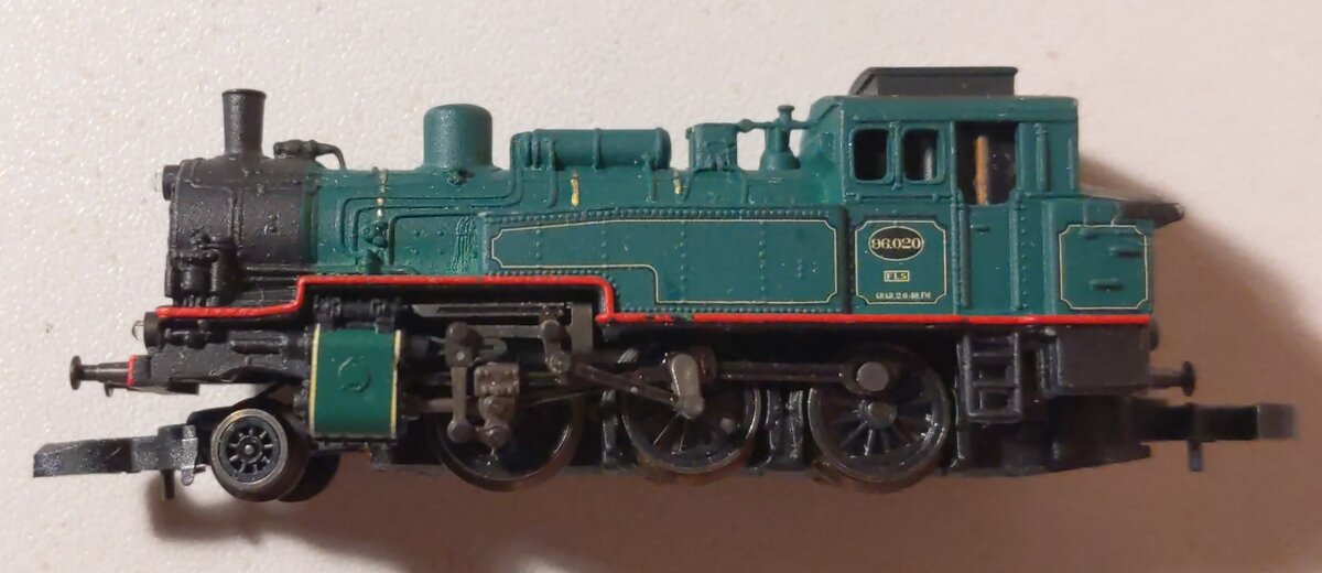 Marklin 88954 Z Scale SNCB Class 96 Steam Locomotive