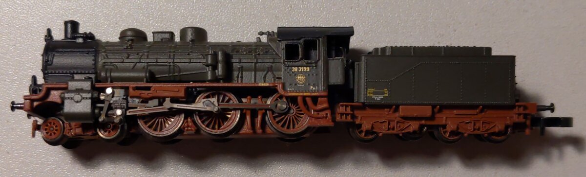 Marklin 88993 Z Scale DRG SEH Class 38 4-6-0 Steam Locomotive