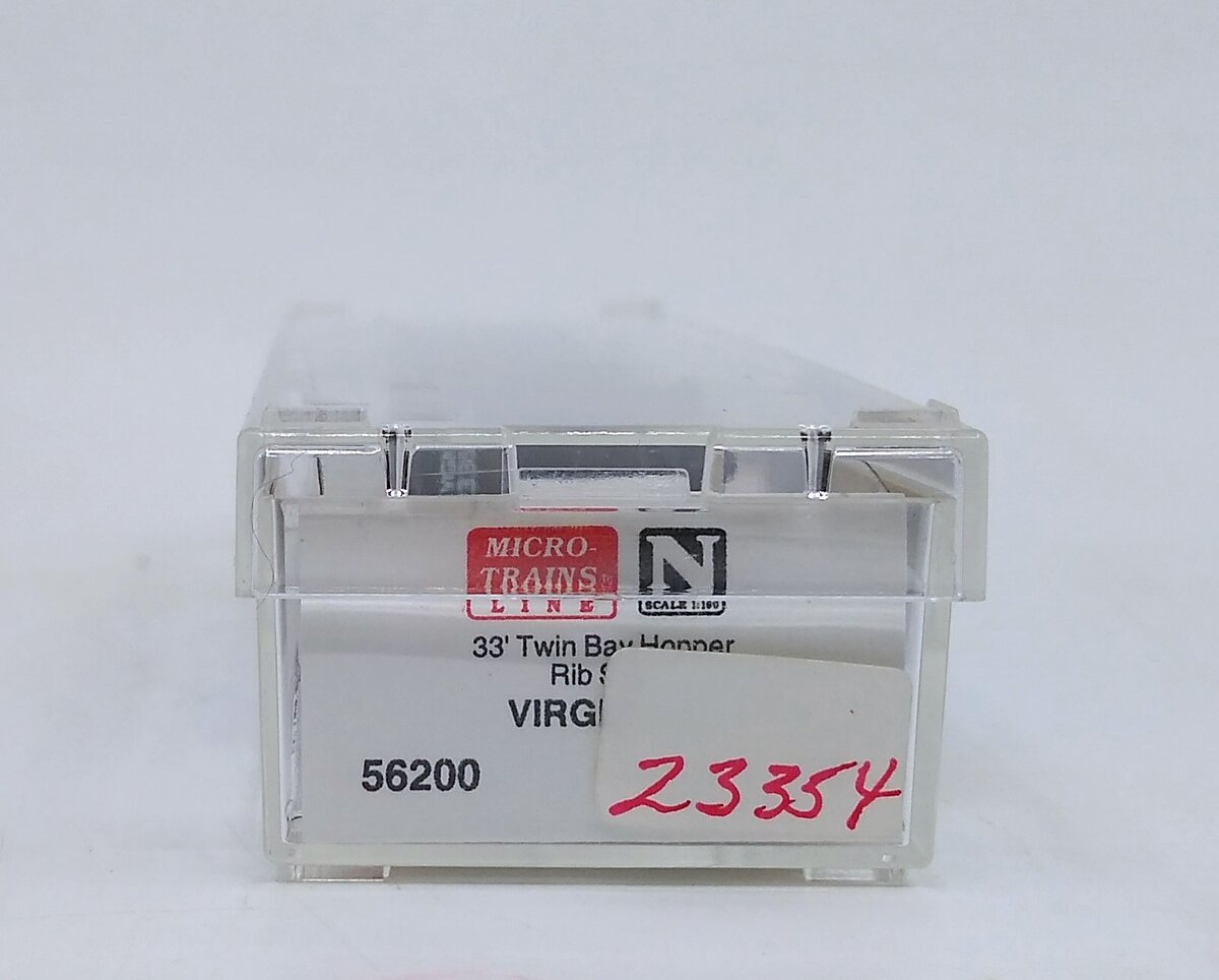 Micro-Trains 05600200 N Scale Virginian 33' Twin Bay Rib Side Hopper #23354