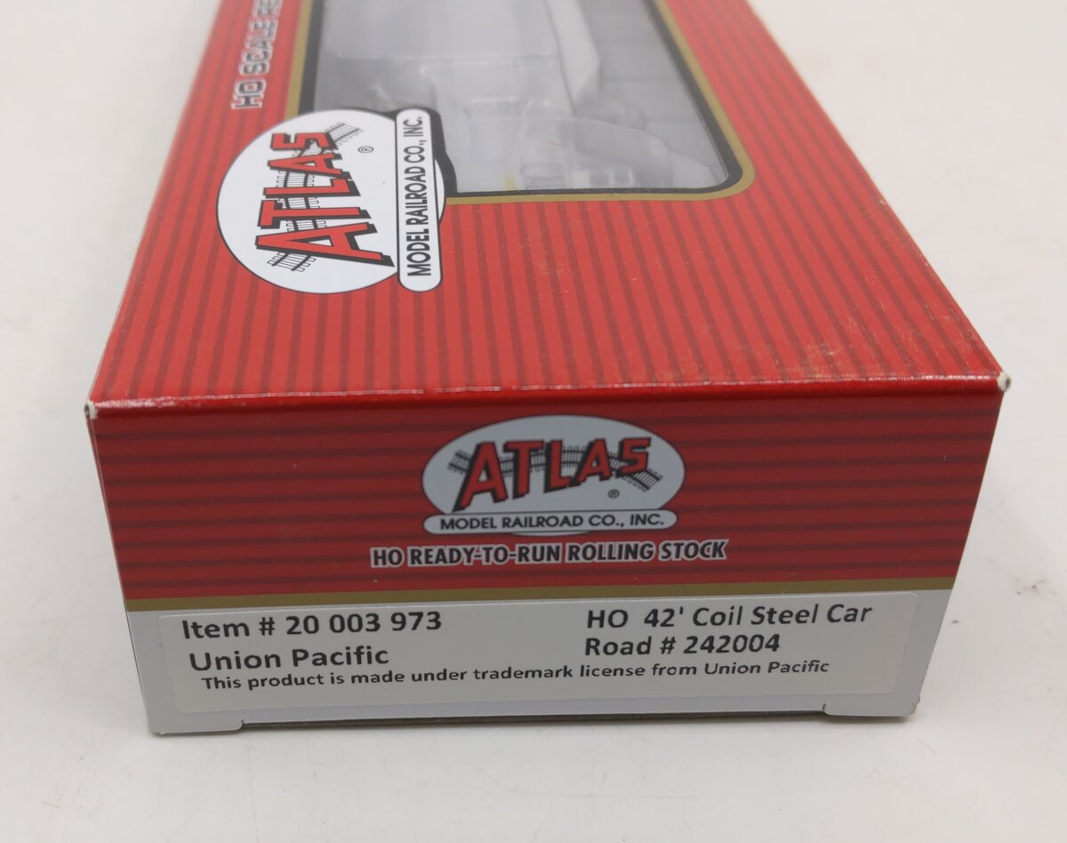 Atlas 20003973 HO Union Pacific 42' Coil Steel Car #242004