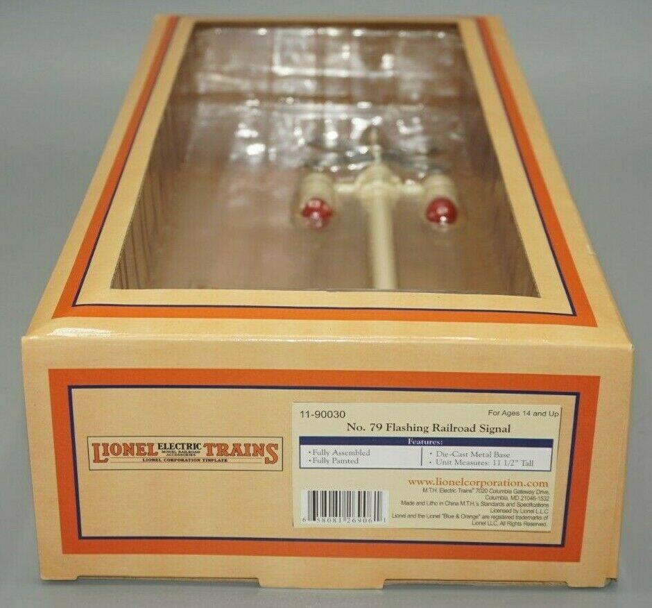 Lionel 11-90030 #79 Metal Flashing Railroad Signal