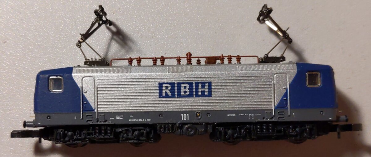 Marklin 88435 Z RBH Logistics Class 143 Electric Locomotive