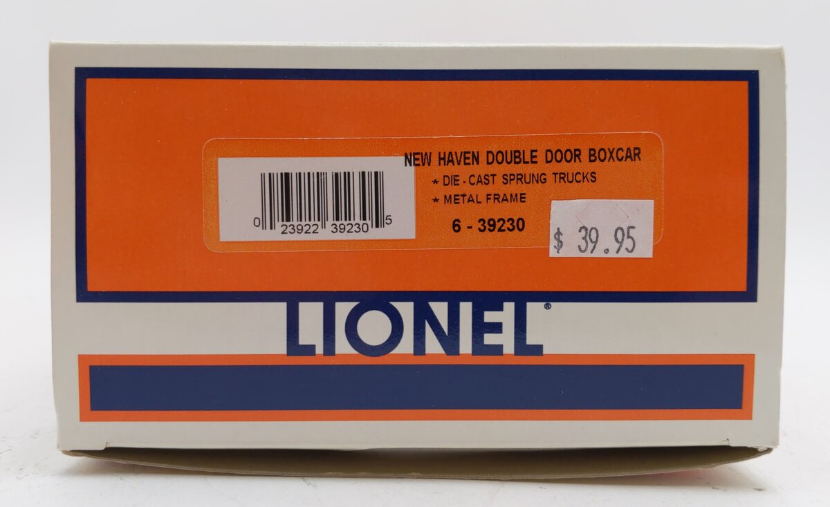 Lionel 6-39230 O Gauge New Haven Automobile Box Car #646825 LN/Box