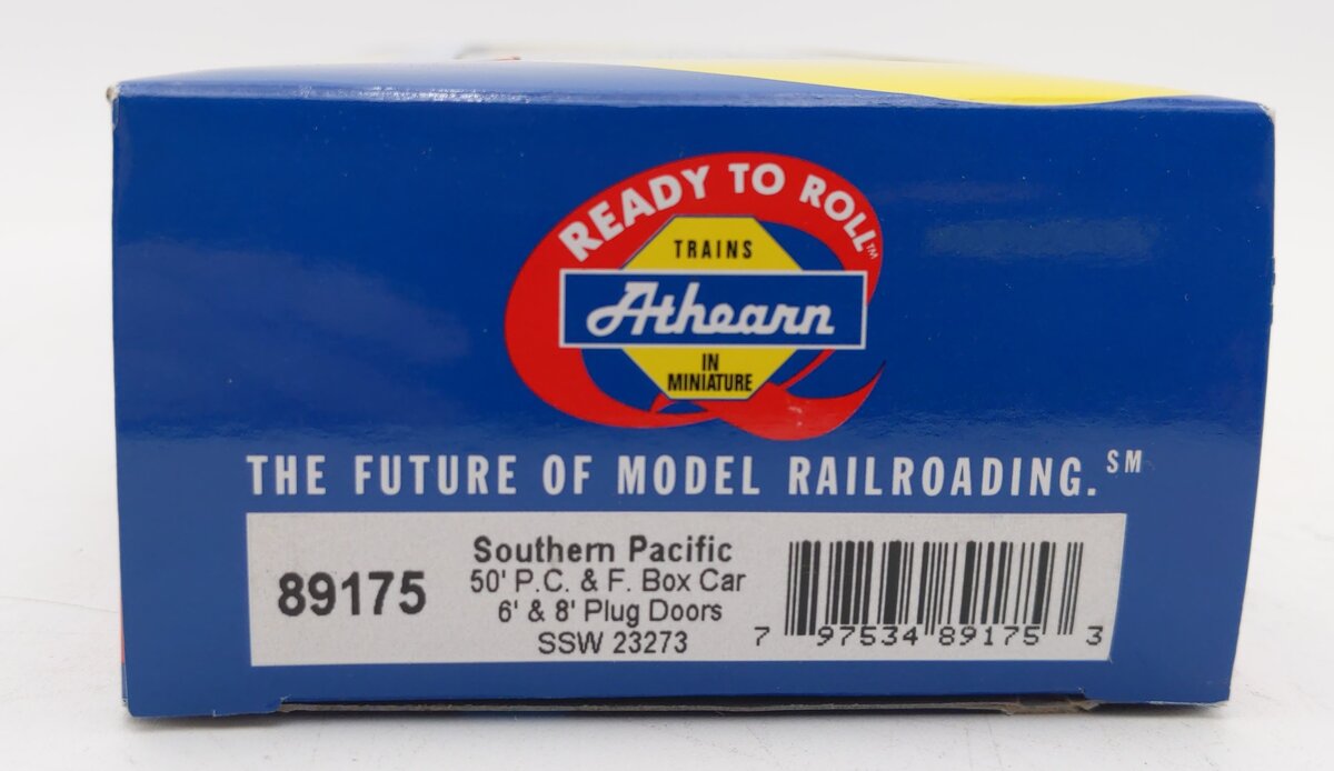 Athearn 89175 HO Scale 50' Cotton Belt PC&F Plug Door Boxcar #23273