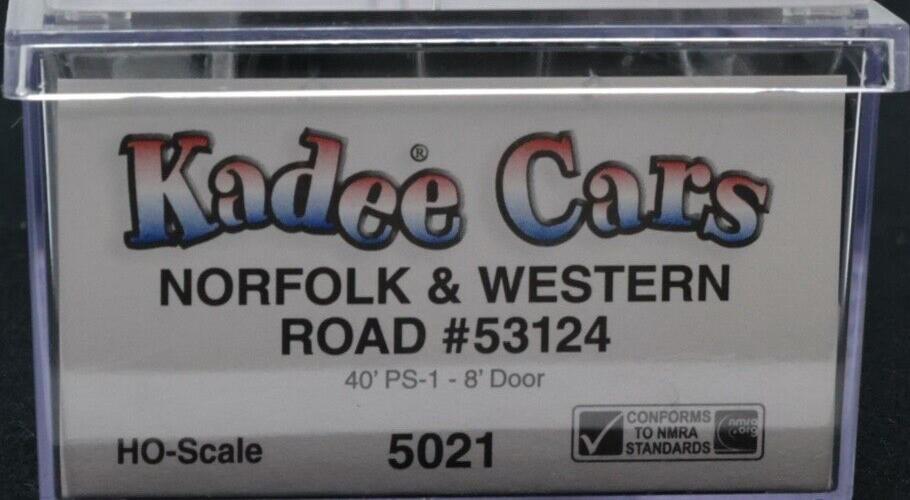 Kadee 5021 HO Scale Norfolk & Western 40' PS-1 Boxcar #53124