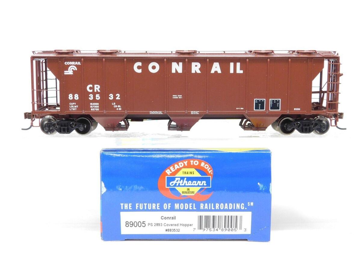 Athearn 89005 HO PS-2 2893 Conrail Covered Hopper # 883532