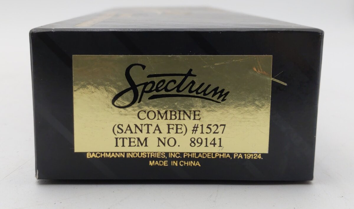 Bachmann 89141 HO Scale Santa Fe Combine Passenger Car #1527