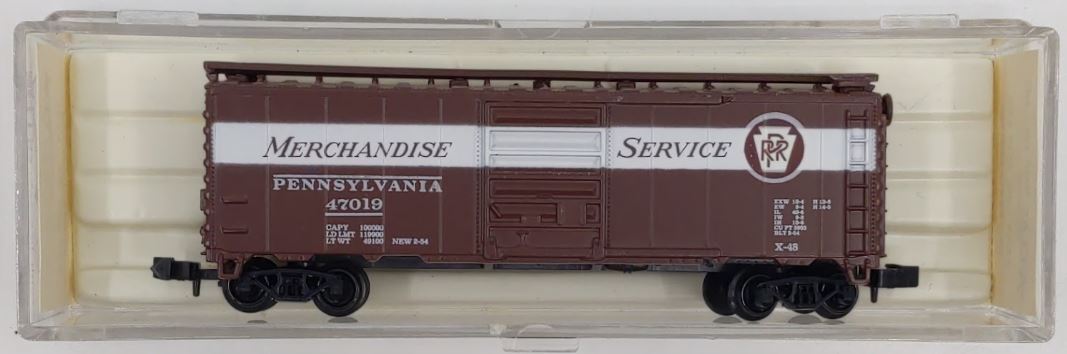 Atlas 3433 N Scale Pennsylvania 40' PS-1 Boxcar #47019