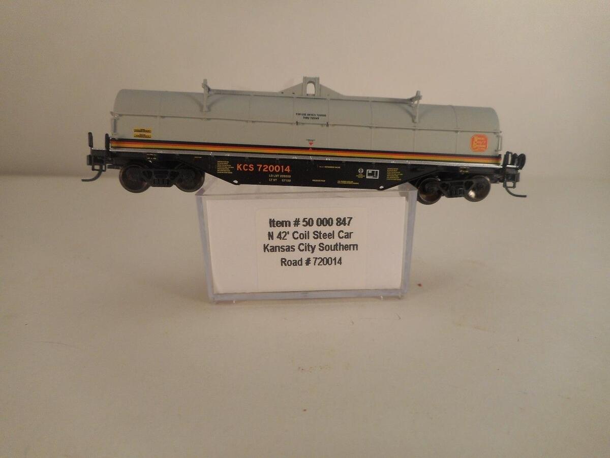 Atlas 50000847 N KCS 42' Coil Steel Car #720014