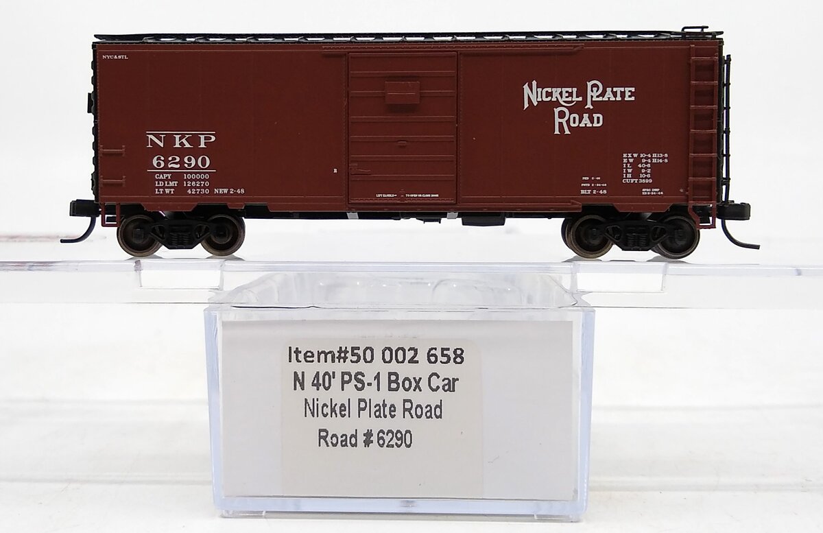 Atlas 50002658 N Nickel Plate Road Pullman-Standard PS-1 40' Boxcar #6290