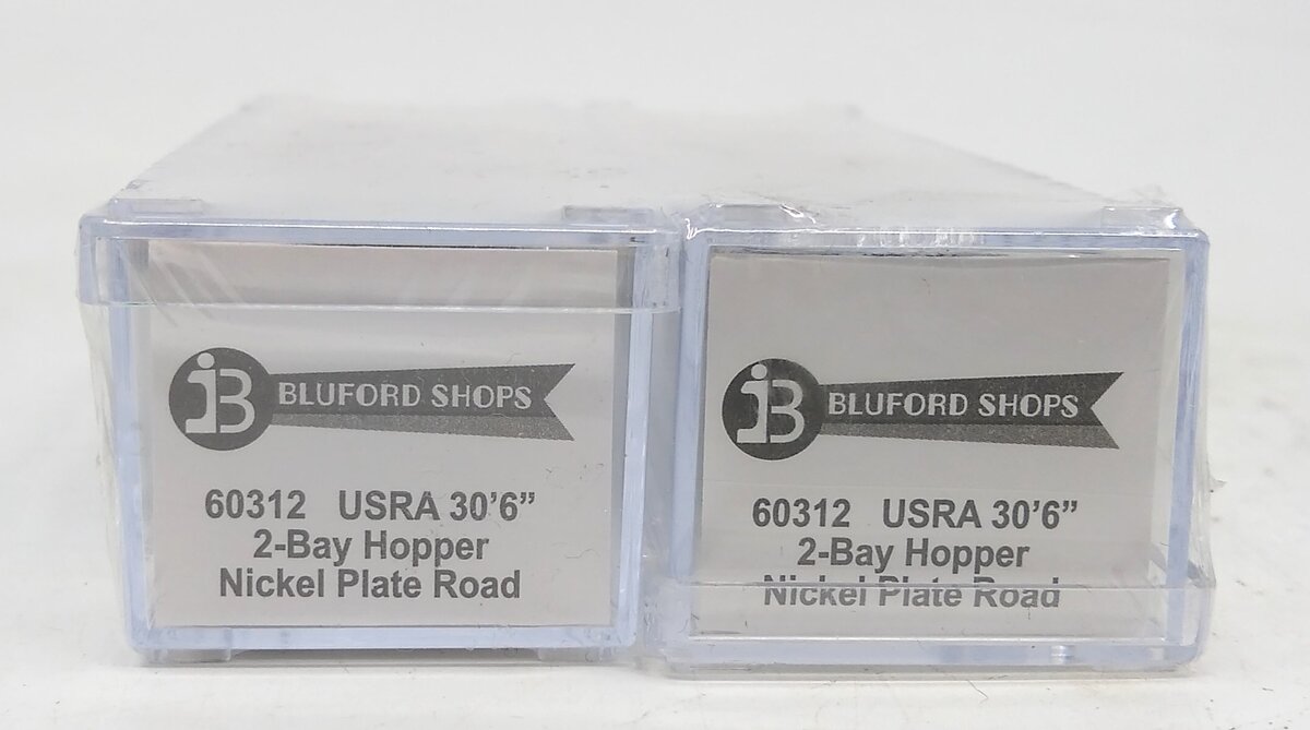 Bluford Shops 60312 N Nickel Plate Road USRA 30' 6" 2-Bay Hoppers (2)