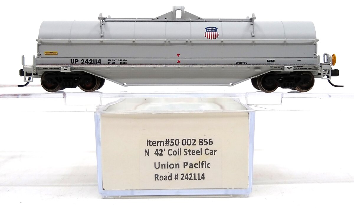 Atlas 50002856 N Union Pacific 42' Coil Steel Cars #242114