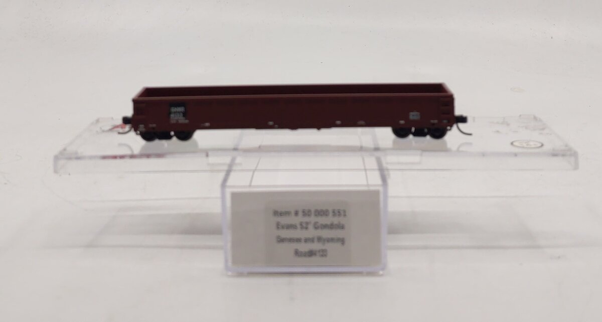 Atlas 50000551 N Scale Genesee Wyoming Gondola #4133