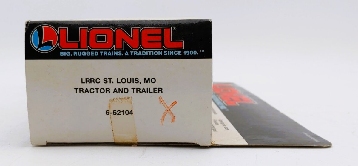 Lionel 6-52104 O LRRC St. Louis, Mo Tractor Trailer & Truck