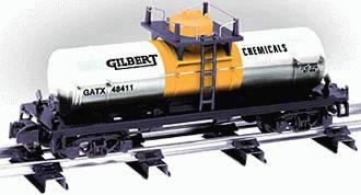 American Flyer 6-48411 S Scale GATX Gilbert Chemicals Single Dome Tank Car LN/Box
