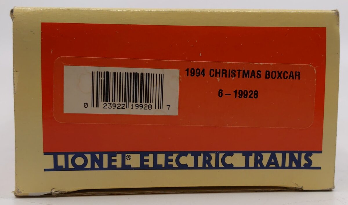 Lionel 6-19928 O Gauge Employee Christmas Boxcar LN/Box