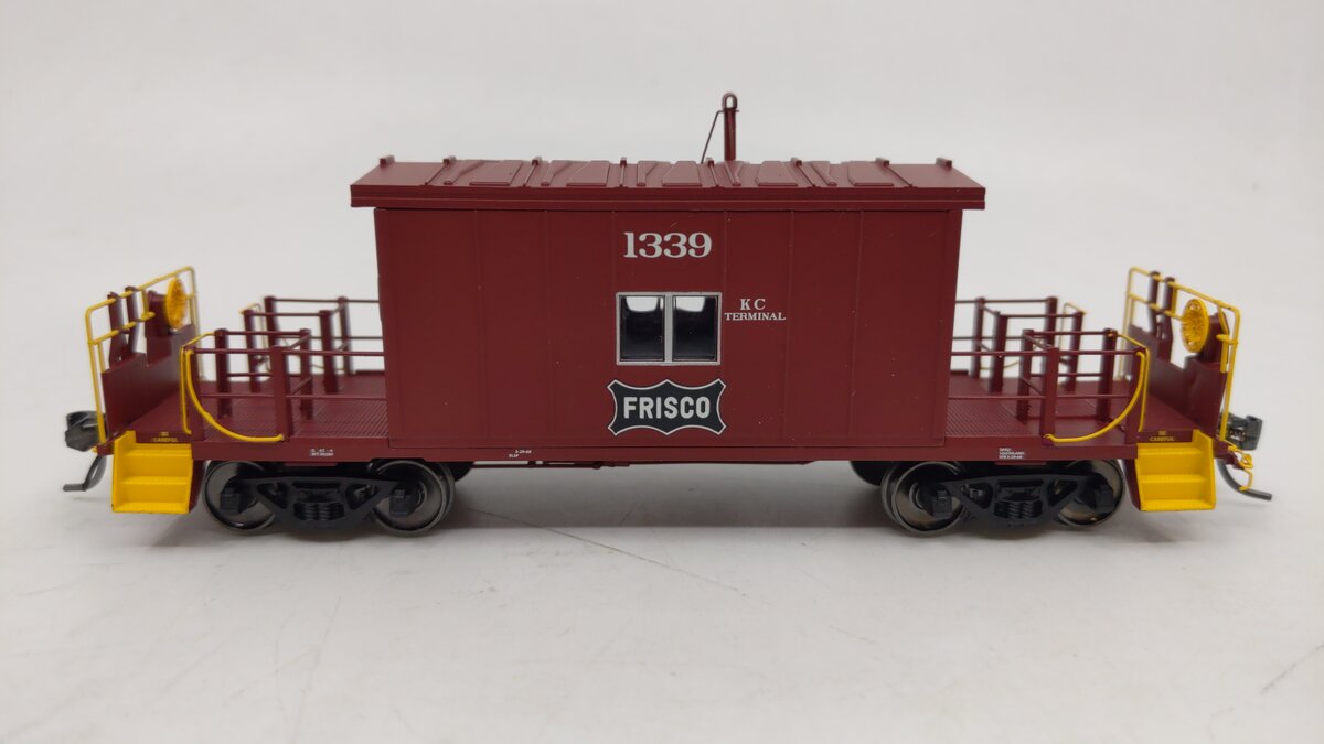 Bluford Shops 34191 HO SLSF Steel Transfer Caboose with Short Roof #1339