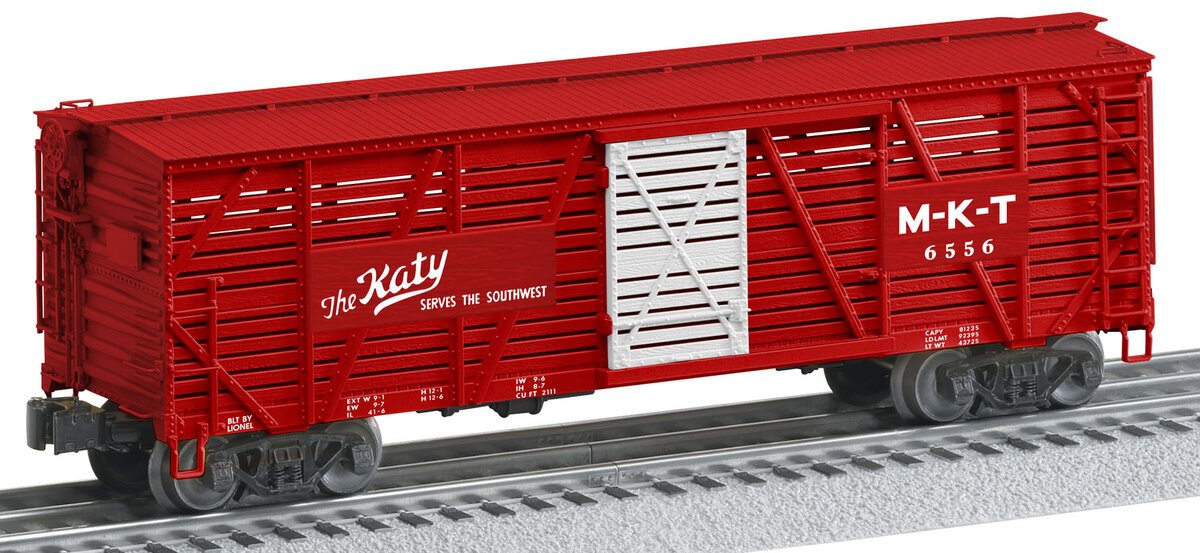 Lionel 6-17721 O Gauge Postwar Scale 40-Ton Stock Car (Set of 2)