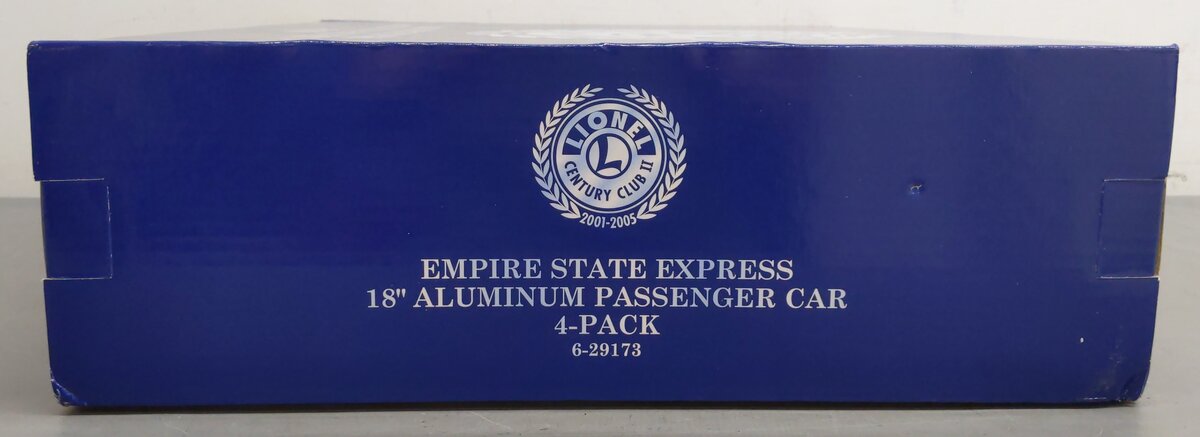 Lionel 6-29173 O New York Central Empire State Express Passenger Cars (Set of 4) EX/Box