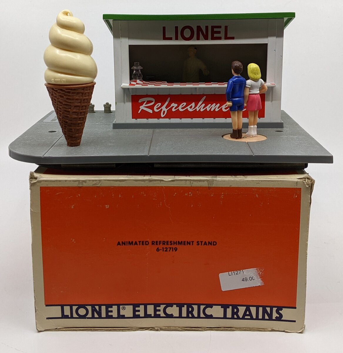 Lionel 6-12719 O Animated Refreshment Stand LN/Box