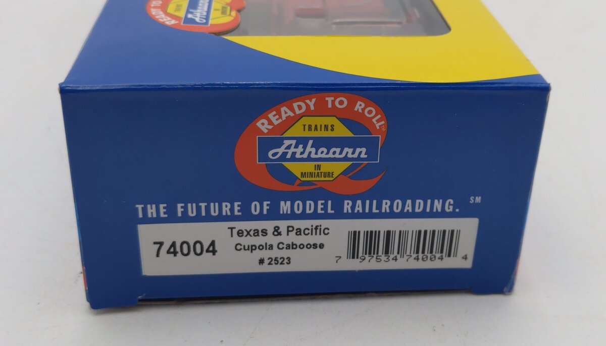 Athearn 74004 HO T&P RTR Cupola Caboose #2523