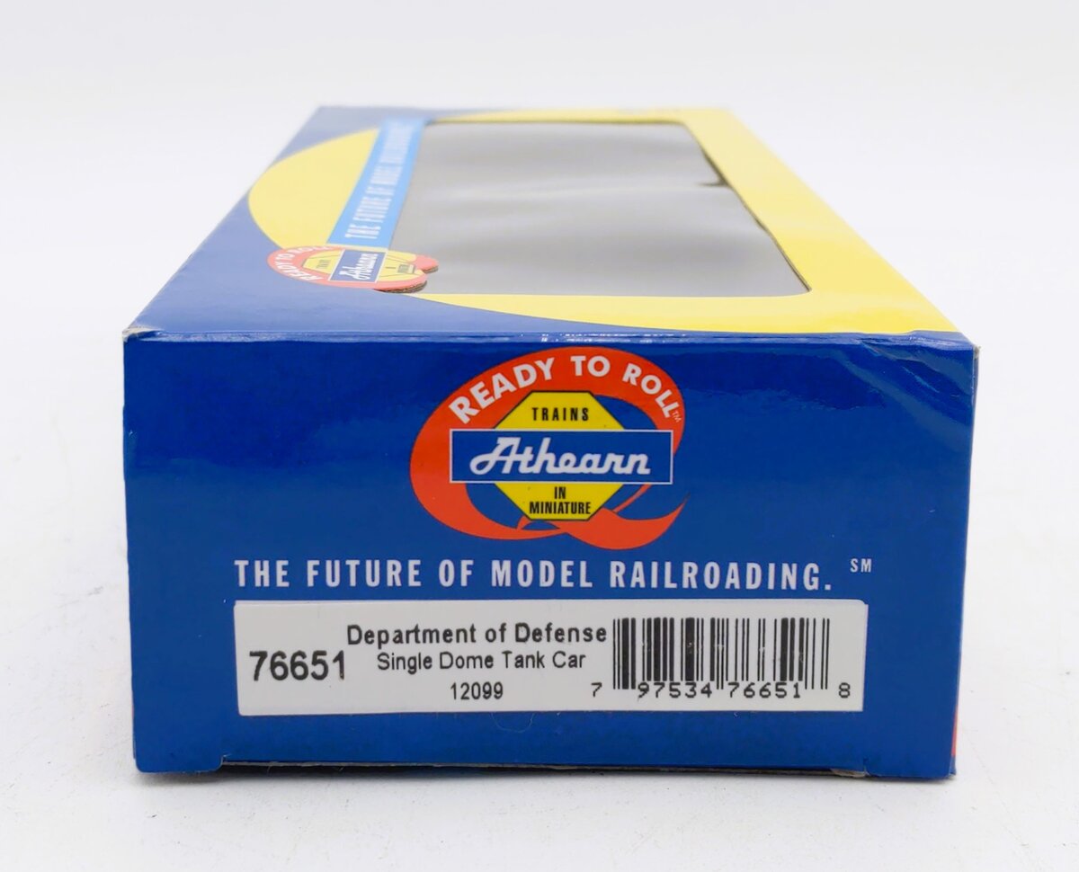 Athearn 76651 HO Department of Defense Single-Dome Tank Car #12099
