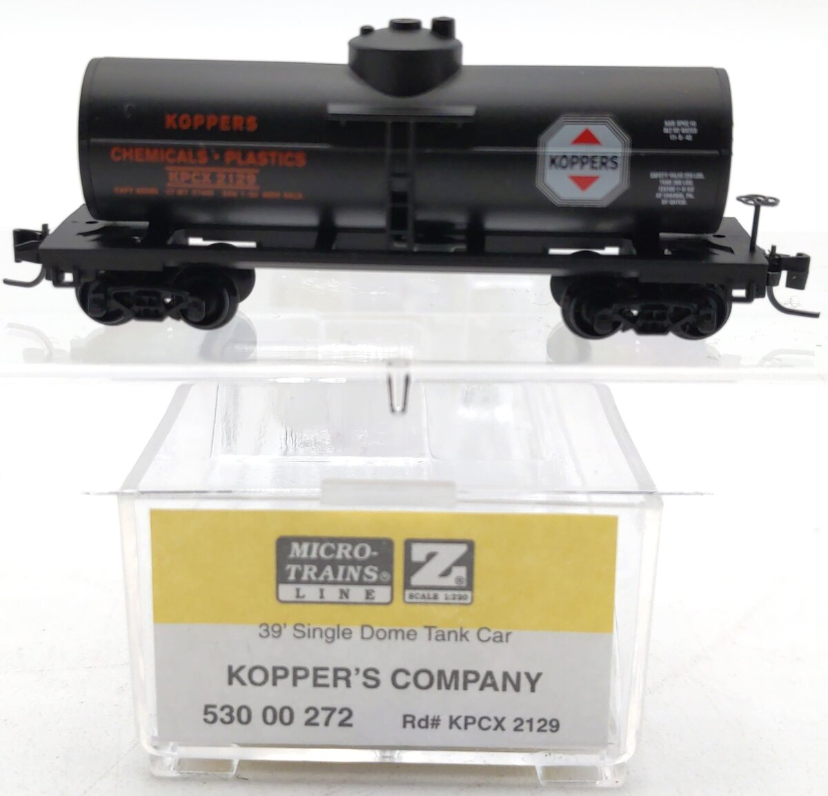 Micro-Trains 53000272 Z Kopper's Company (KPCX) 39' Single Dome Tank Car #2129