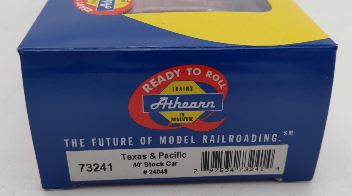 Athearn 73241 HO T&P RTR 40' Stock Car #24048
