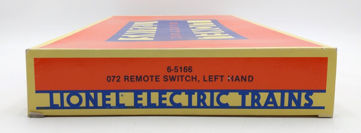 Lionel 6-5166 O Gauge O72 Left Hand Remote Switch/Turnout NIB