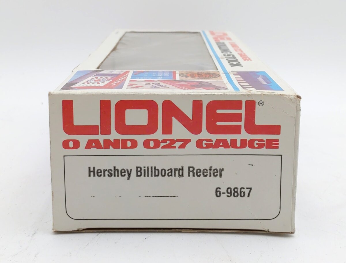 Lionel 6-9867 O Gauge Hershey's Chocolate Billboard Reefer Car #9867 LN/Box