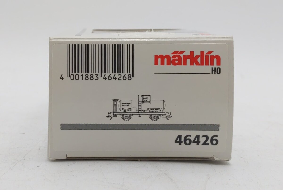 Marklin 46426 HO DRG Spiritus Zentrale Tank Wagon w/Brakeman's Cab #528 999