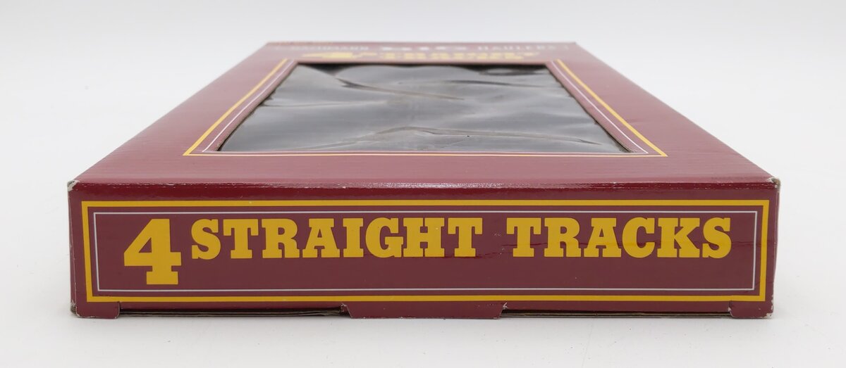 Bachmann 94511 G Steel Alloy Rail Plastic Tie Straight Track (Pack of 4)