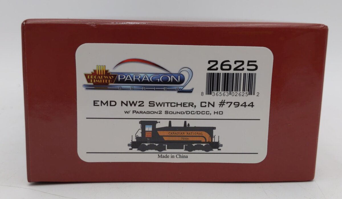 Broadway Limited 2625 HO Canadian National EMD NW2 Paragon2™ #7944