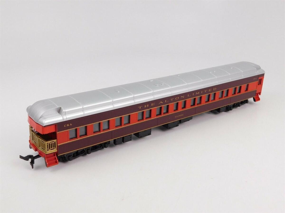 IHC 49134 HO Scale C&A Heavyweight Observation Car "Illinois