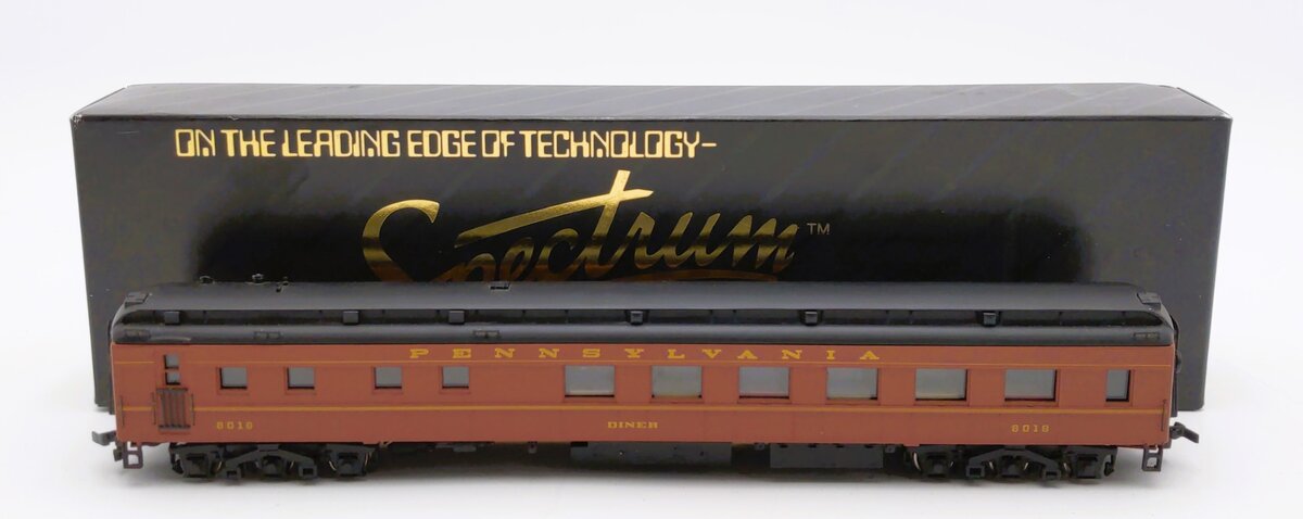 Bachmann Spectrum 89014 HO Scale Pennsylvania Railroad Diner Car #8019 MT/Box