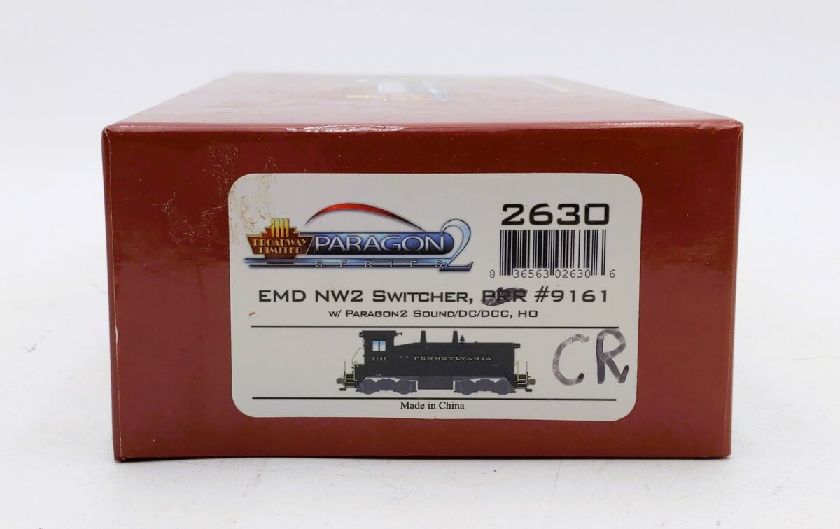Broadway Limited 2630 HO Pennsylvania Railroad EMD NW2 w/DCC & Paragon2™ #9161