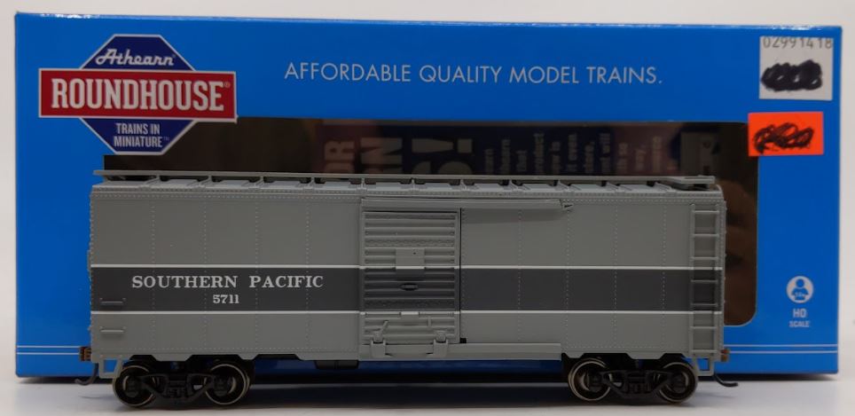 Roundhouse 73569 HO Sothern Pacific 40' Box Car Single Door Express #5711